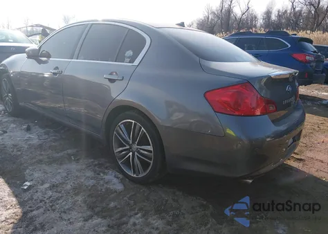 2013 Infiniti G37X from USA, damaged, VIN JN1CV6AR2DM356952
